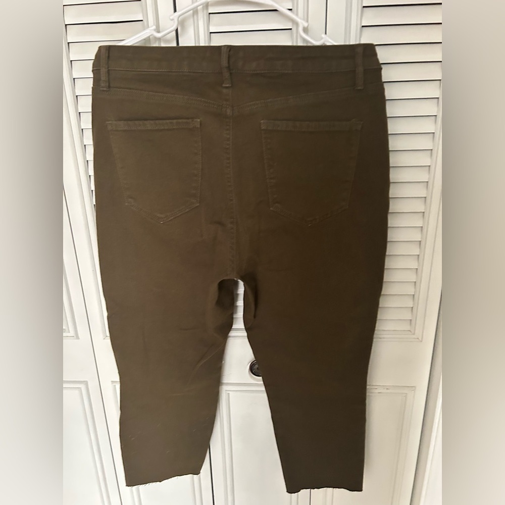 Talbots Dark Olive Trousers